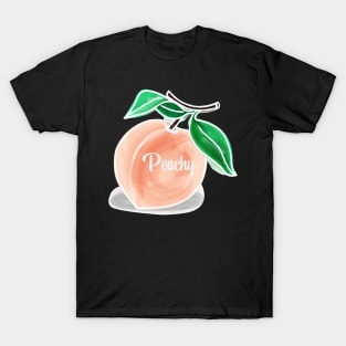 Peachy A Quote Of Satisfaction - Everything Is Just Peachy T-Shirt